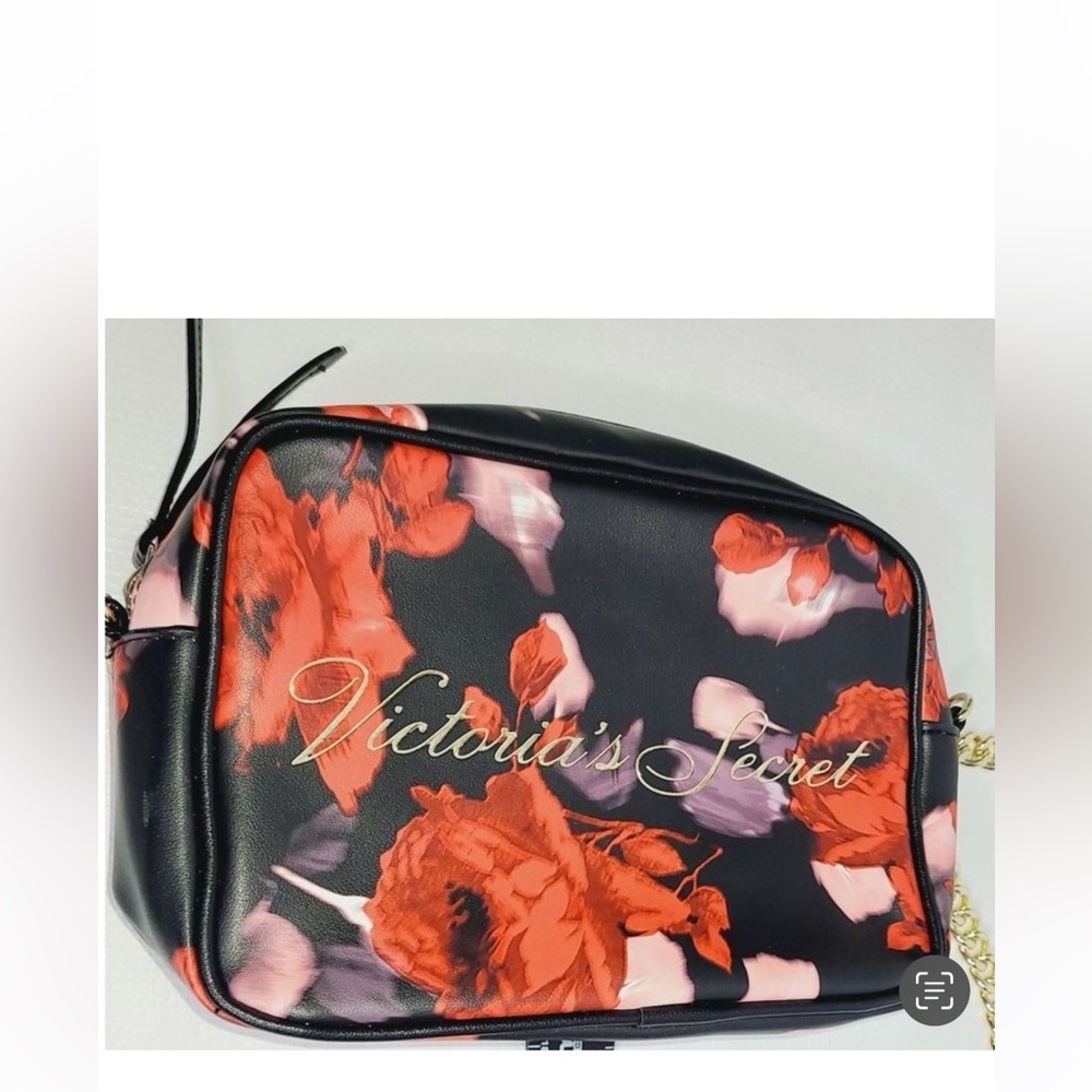 Victoria’s Secret Floral Logo Crossbody Bag